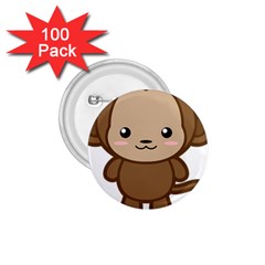 Kawaii Monkey 1 75  Buttons (100 Pack)  by KawaiiKawaii