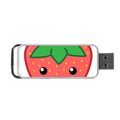 Kawaii Strawberry Portable Usb Flash (two Sides) by KawaiiKawaii