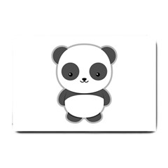 Kawaii Panda Small Doormat  by KawaiiKawaii