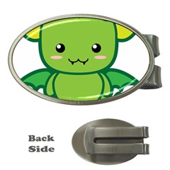 Kawaii Dragon Money Clips (oval)  by KawaiiKawaii