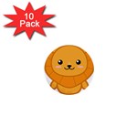 Kawaii Lion 1  Mini Buttons (10 pack)  Front