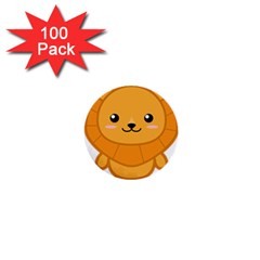 Kawaii Lion 1  Mini Buttons (100 Pack)  by KawaiiKawaii