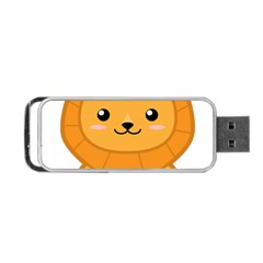 Kawaii Lion Portable Usb Flash (two Sides) by KawaiiKawaii