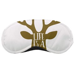 Life Is A Party Buck Deer Sleeping Masks by CraftyLittleNodes