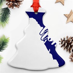 Florida Home  Christmas Tree Ornament (2 Sides) by CraftyLittleNodes