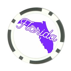 Florida Home State Pride Poker Chip Card Guards (10 Pack)  by CraftyLittleNodes