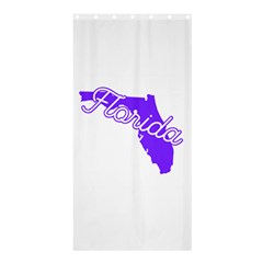 Florida Home State Pride Shower Curtain 36  X 72  (stall)  by CraftyLittleNodes