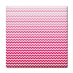 Pink Gradient Chevron Tile Coasters by CraftyLittleNodes