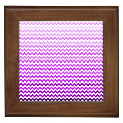 Purple Gradient Chevron Framed Tiles by CraftyLittleNodes