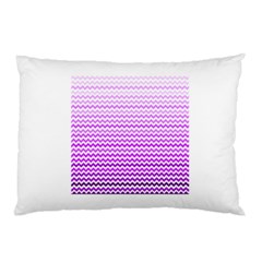 Purple Gradient Chevron Pillow Cases (two Sides) by CraftyLittleNodes