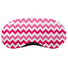 Pink Gradient Chevron Large Sleeping Masks by CraftyLittleNodes