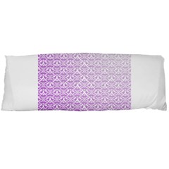 Purple Damask Gradient Body Pillow Cases (dakimakura)  by CraftyLittleNodes