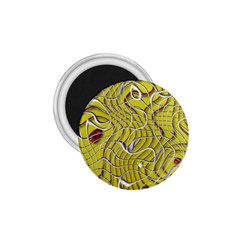 Ribbon Chaos 2 Yellow 1 75  Magnets by ImpressiveMoments