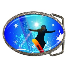 Snowboarding Belt Buckles by FantasyWorld7