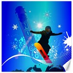 Snowboarding Canvas 20  x 20   19 x19.27  Canvas - 1