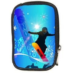 Snowboarding Compact Camera Cases by FantasyWorld7