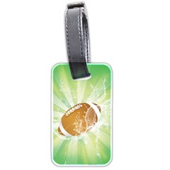 American Football  Luggage Tags (two Sides) by FantasyWorld7