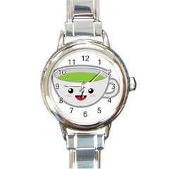 Kawaii Cup Round Italian Charm Watches by KawaiiKawaii