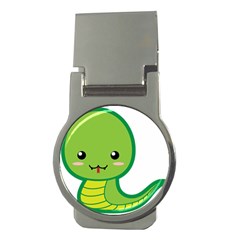 Kawaii Snake Money Clips (round)  by KawaiiKawaii