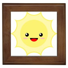 Kawaii Sun Framed Tiles by KawaiiKawaii