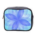 Abstract Lotus Flower 1 Mini Toiletries Bag 2-Side Front