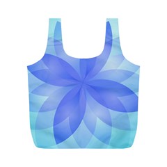 Abstract Lotus Flower 1 Full Print Recycle Bags (m)  by MedusArt