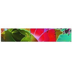 Floral Abstract 1 Flano Scarf (large)  by MedusArt