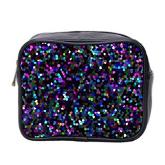 Glitter 1 Mini Toiletries Bag 2-side by MedusArt