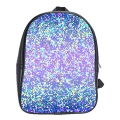 Glitter 2 School Bags (xl)  by MedusArt