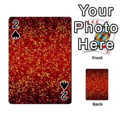 Glitter 3 Playing Cards 54 Designs  by MedusArt