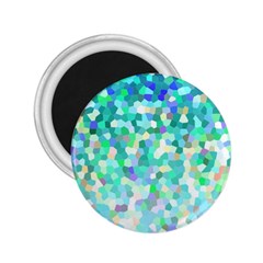 Mosaic Sparkley 1 2 25  Magnets by MedusArt