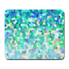 Mosaic Sparkley 1 Large Mousepads by MedusArt