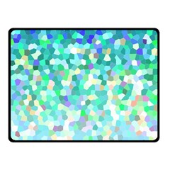 Mosaic Sparkley 1 Double Sided Fleece Blanket (small)  by MedusArt