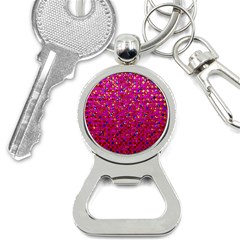 Polka Dot Sparkley Jewels 1 Bottle Opener Key Chains by MedusArt