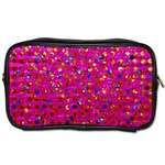 Polka Dot Sparkley Jewels 1 Toiletries Bags 2-Side Front