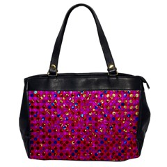 Polka Dot Sparkley Jewels 1 Office Handbags by MedusArt