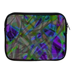 Colorful Abstract Stained Glass G301 Apple Ipad 2/3/4 Zipper Cases by MedusArt