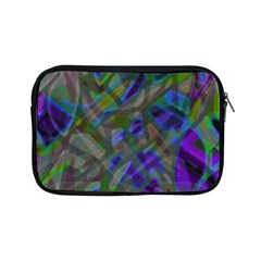 Colorful Abstract Stained Glass G301 Apple Ipad Mini Zipper Cases by MedusArt