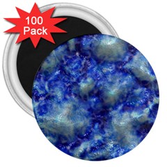 Alien Dna Blue 3  Magnets (100 Pack) by ImpressiveMoments