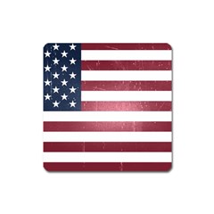 Usa3 Square Magnet by ILoveAmerica