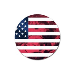 Usa5 Magnet 3  (round) by ILoveAmerica