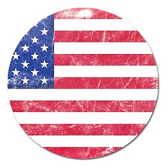 Usa8 Magnet 5  (round) by ILoveAmerica