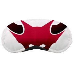 Fox Logo Red Gradient  Sleeping Masks by carocollins