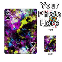 Colour Splash G264 Playing Cards 54 Designs  by MedusArt