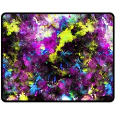 Colour Splash G264 Double Sided Fleece Blanket (medium)  by MedusArt