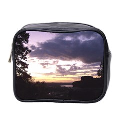  Sunset Over The Valley Mini Toiletries Bag 2-side by canvasngiftshop