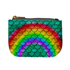 Rainbow Scales Coin Change Purse by Ellador