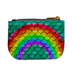 Rainbow Scales Coin Change Purse Back