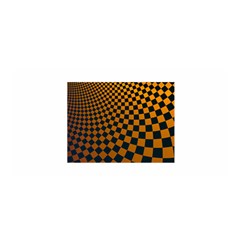 Abstract Square Checkers  Satin Wrap by OZMedia