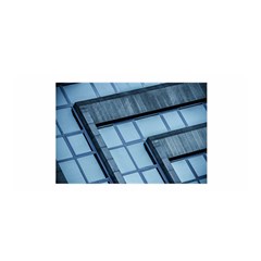 Abstract View Of Modern Buildings Satin Wrap by OZMedia